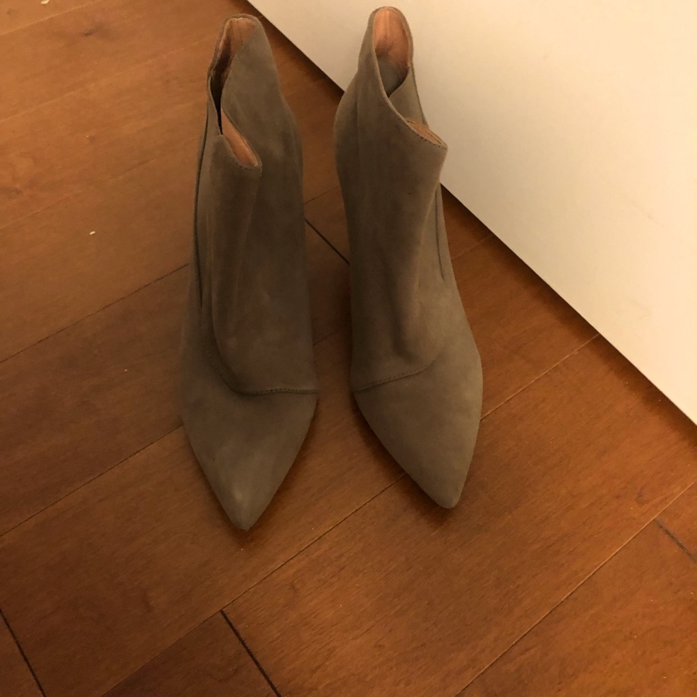 sigerson morrison suede bootie